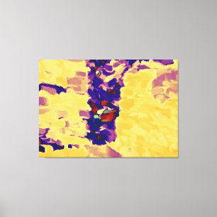 Abstract schilderen   Abstract artikel 16 Canvas Afdruk