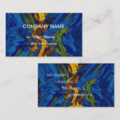 Abstract schilderen | Abstract artikel 16 Visitekaartje (Voorkant / Achterkant)