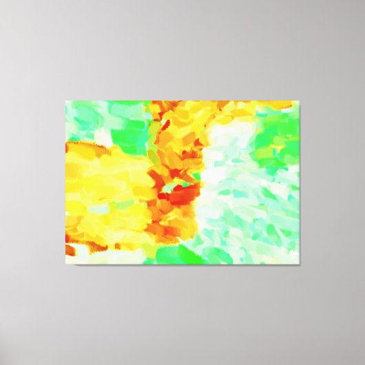 Abstract schilderen | Abstract artikel 18 Canvas Afdruk (Voorkant)