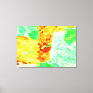 Abstract schilderen   Abstract artikel 18 Canvas Afdruk