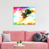 Abstract schilderen | Abstract artikel 20 Canvas Afdruk (Insitu (Woonkamer))