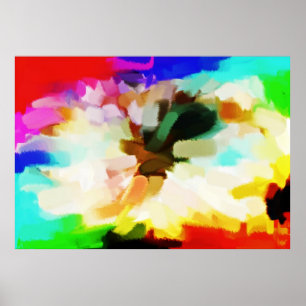 Abstract schilderen   Abstract artikel 20 Poster