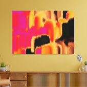 Abstract schilderen | Abstract artikel 21 Canvas Afdruk (Insitu (Woonkamer))