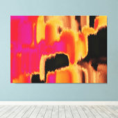Abstract schilderen | Abstract artikel 21 Canvas Afdruk (Insitu (Houten vloer))