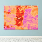 Abstract schilderen | Abstract artikel 22 Canvas Afdruk (Insitu (Houten vloer))