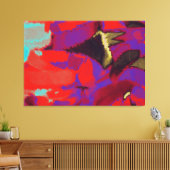 Abstract schilderen | Abstract artikel 27 Canvas Afdruk (Insitu (Woonkamer))