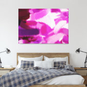 Abstract schilderen | Abstract artikel 28 Canvas Afdruk (Insitu (Slaapkamer))