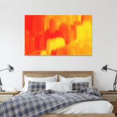 Abstract schilderen | Abstract artikel 5 Canvas Afdruk (Insitu (Slaapkamer))
