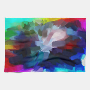Abstract schilderen Abstract artikel 5 Theedoek