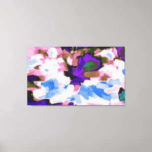 Abstract schilderen   Abstract artikel 6 Canvas Afdruk