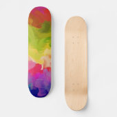 Abstract schilderen | Abstract artikel 7 Skateboard (Voorkant)