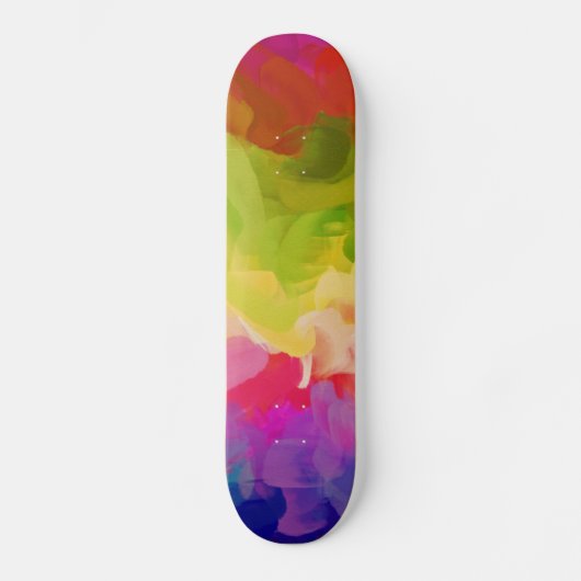 Abstract schilderen | Abstract artikel 7 Skateboard (Voorkant)