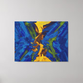 Abstract schilderen | Abstract artikel 9 Canvas Afdruk (Voorkant)