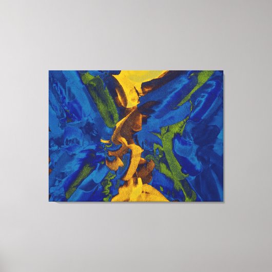 Abstract schilderen | Abstract artikel 9 Canvas Afdruk (Voorkant)