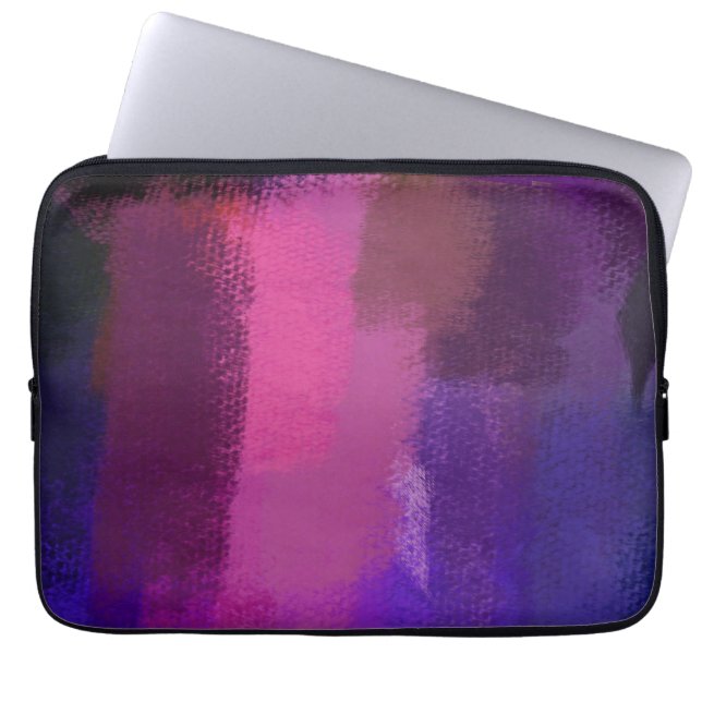Abstract schilderen | Abstract kleurrijk artikel 1 Laptop Sleeve (Voorkant)