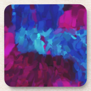 Abstract schilderen Abstracte kunst Bier Onderzetter