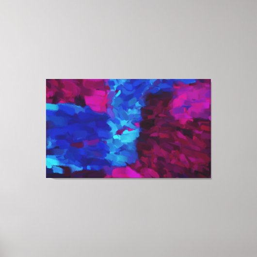 Abstract schilderen | Abstracte kunst Canvas Afdruk (Voorkant)