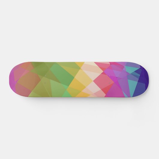 Abstract schilderen | Abstracte kunst Skateboard (Horizontaal)