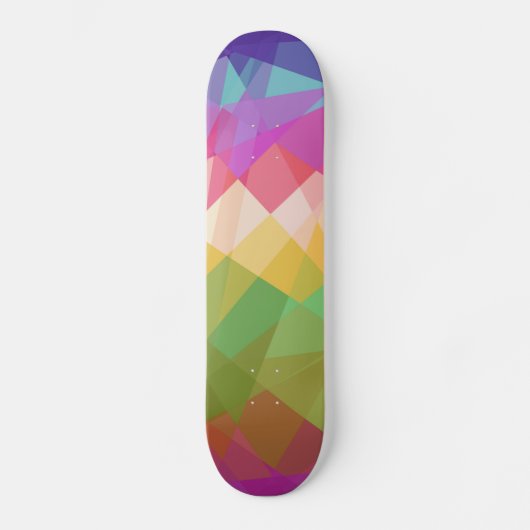 Abstract schilderen | Abstracte kunst Skateboard (Voorkant)