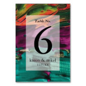 Abstract schilderen Acryl Kaart (Voorkant)