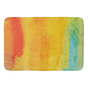 Abstract schilderen Badmat
