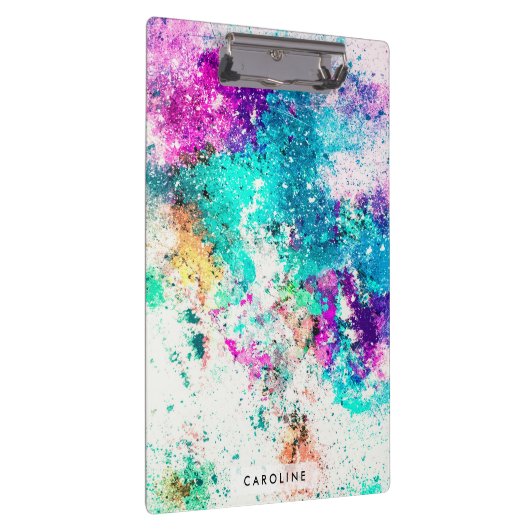 Abstract schilderen bevestigen klembord (Rechts)