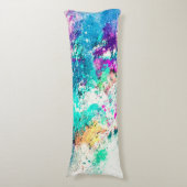 Abstract schilderen bevestigen lichaamskussen (Voorkant Verticaal)