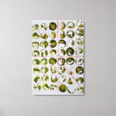 Abstract schilderen canvas afdruk (Voorkant)