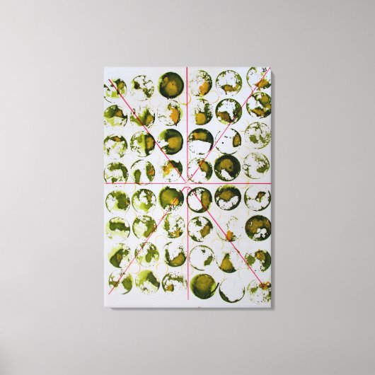 Abstract schilderen canvas afdruk (Voorkant)