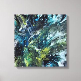 Abstract schilderen. canvas afdruk