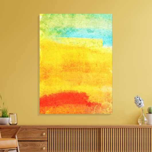 Abstract schilderen Canvas Afdruk (Insitu (Woonkamer))