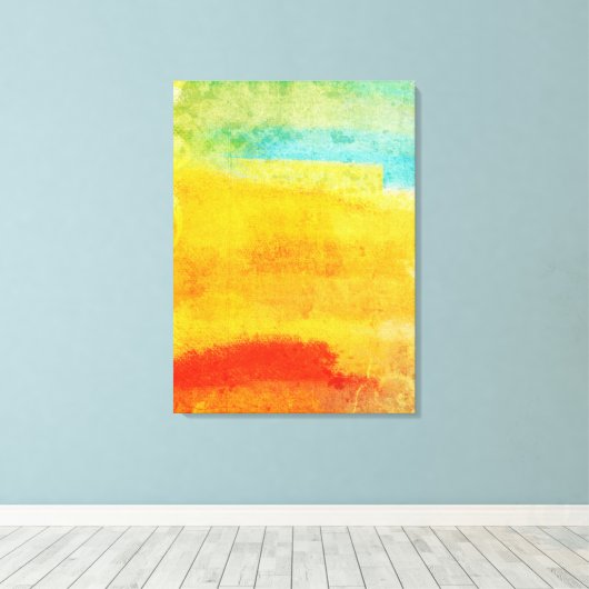 Abstract schilderen Canvas Afdruk (Insitu (Houten vloer))
