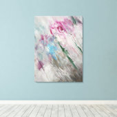 Abstract schilderen canvas afdruk (Insitu (Houten vloer))
