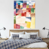 Abstract schilderen canvas afdruk (Insitu (Slaapkamer))