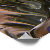 Abstract schilderen (details) #823 poster (Hoek)