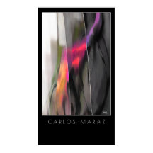 Abstract schilderen door Carlos Maraz Art Print