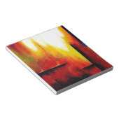 Abstract schilderen door Hizli Notitieblok (Schuin)