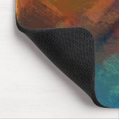 Abstract schilderen | Dynamische kleuren 3 Muismat (Hoek)