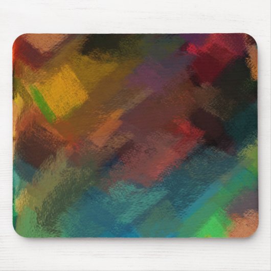 Abstract schilderen | Dynamische kleuren 3 Muismat (Voorkant)