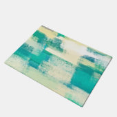 Abstract schilderen | Dynamische kleuren Deurmat (Schuin)