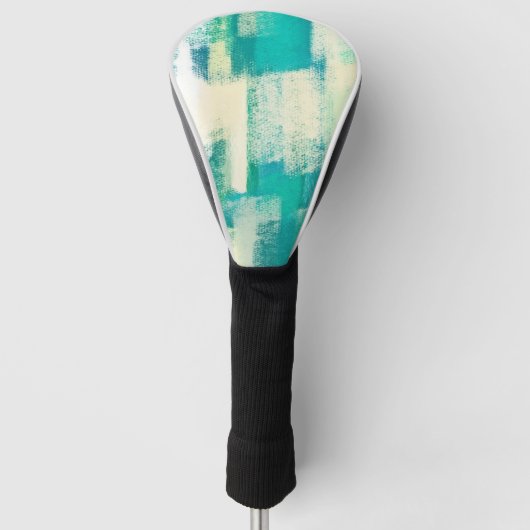 Abstract schilderen | Dynamische kleuren Golfheadcover (Voorkant)