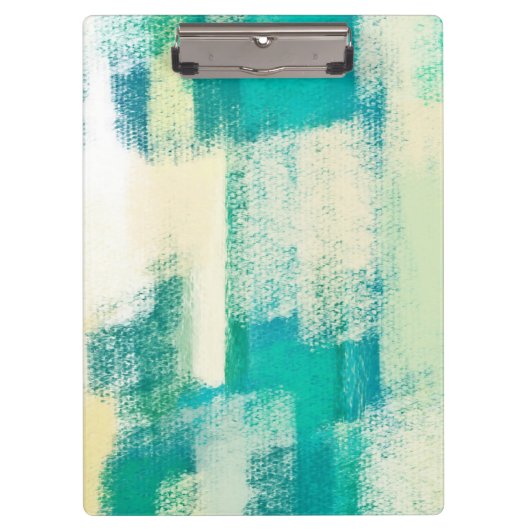 Abstract schilderen | Dynamische kleuren Klembord (Voorkant)