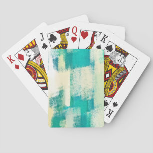 Abstract schilderen Dynamische kleuren Pokerkaarten
