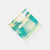 Abstract schilderen | Dynamische kleuren Servet (Hoek)