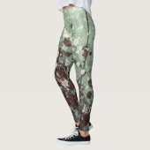 Abstract schilderen "Faoileag air laimrig" Leggings (Links)