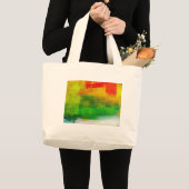 Abstract schilderen grote tote bag (Voorkant (product))