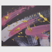 Abstract schilderen. Handgemaakte textuur. Oliesch Cadeaupapier (Vlak)