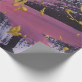 Abstract schilderen. Handgemaakte textuur. Oliesch Cadeaupapier (Hoek)