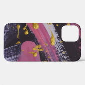 Abstract schilderen. Handgemaakte textuur. Oliesch Case-Mate iPhone Case (Achterkant (horizontaal))