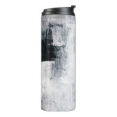 Abstract schilderen. Handgeschilderd trendy kunstw Thermosbeker (Gedraaid links)